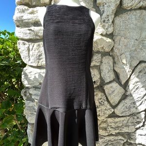 Banana Republic Drop Waist Black Dress Size 8